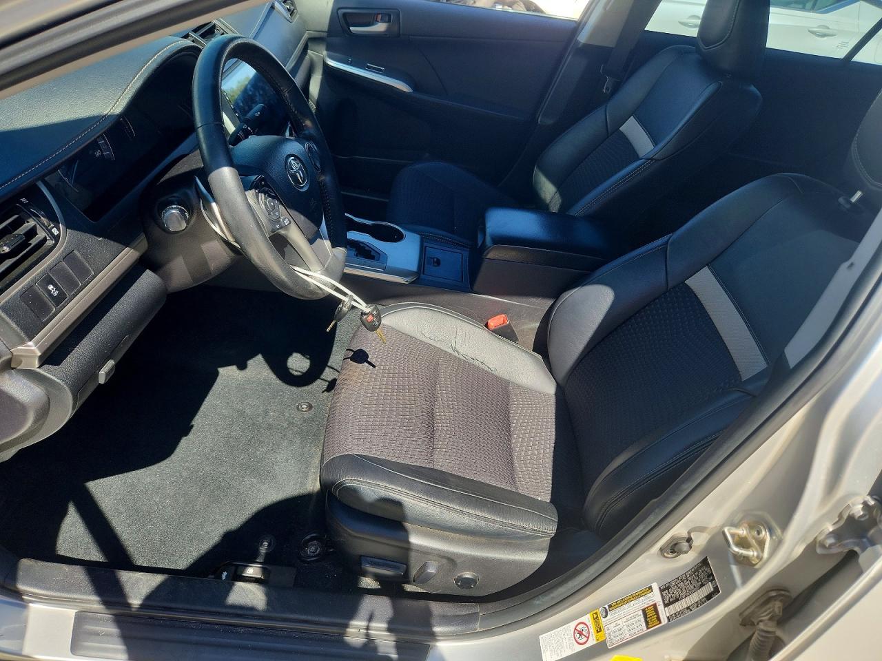 2014 Toyota Camry Se Silver vin: 4T1BF1FK3EU452977