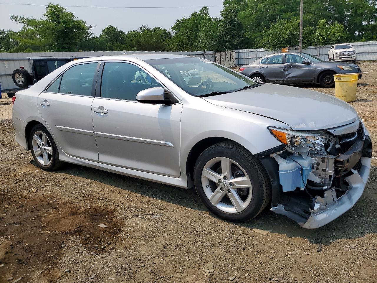 2014 Toyota Camry Se Silver vin: 4T1BF1FK3EU454051