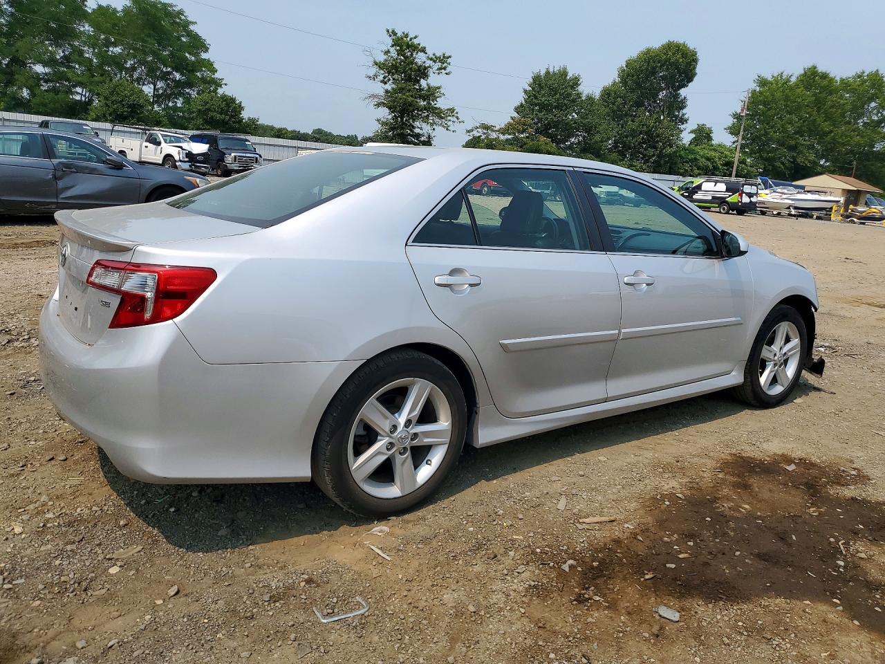 2014 Toyota Camry Se Silver vin: 4T1BF1FK3EU454051