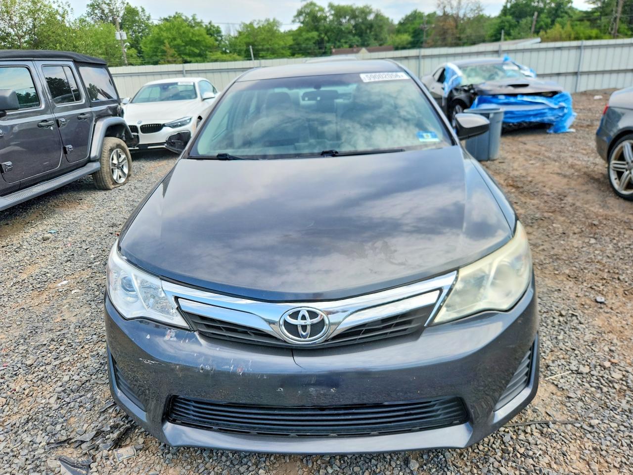 2014 Toyota Camry Le Gray vin: 4T1BF1FK3EU458729