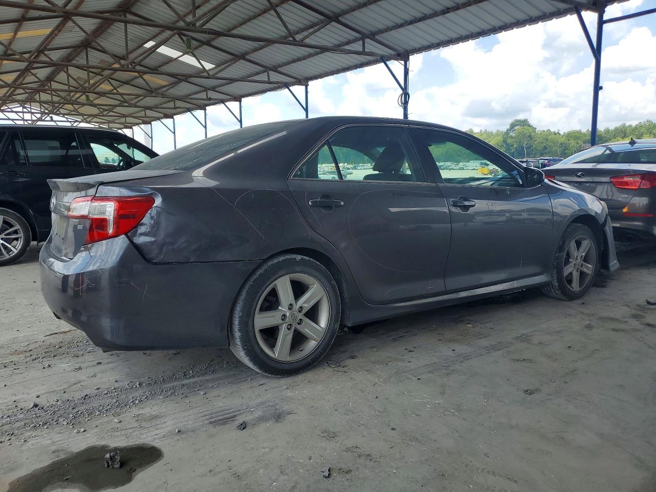 2014 Toyota Camry Se Gray vin: 4T1BF1FK3EU460982