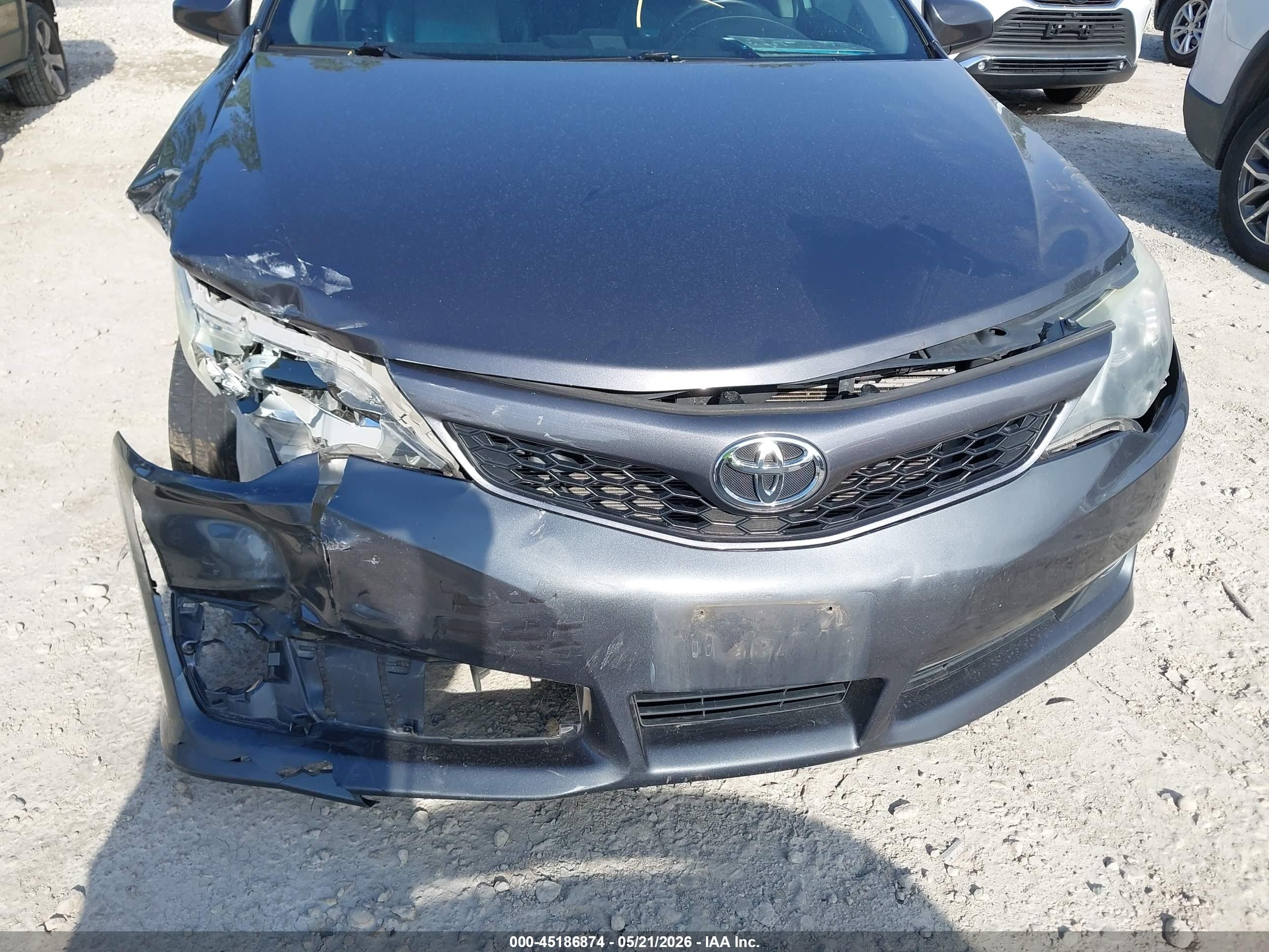 2014 Toyota Camry Se Black vin: 4T1BF1FK3EU466488