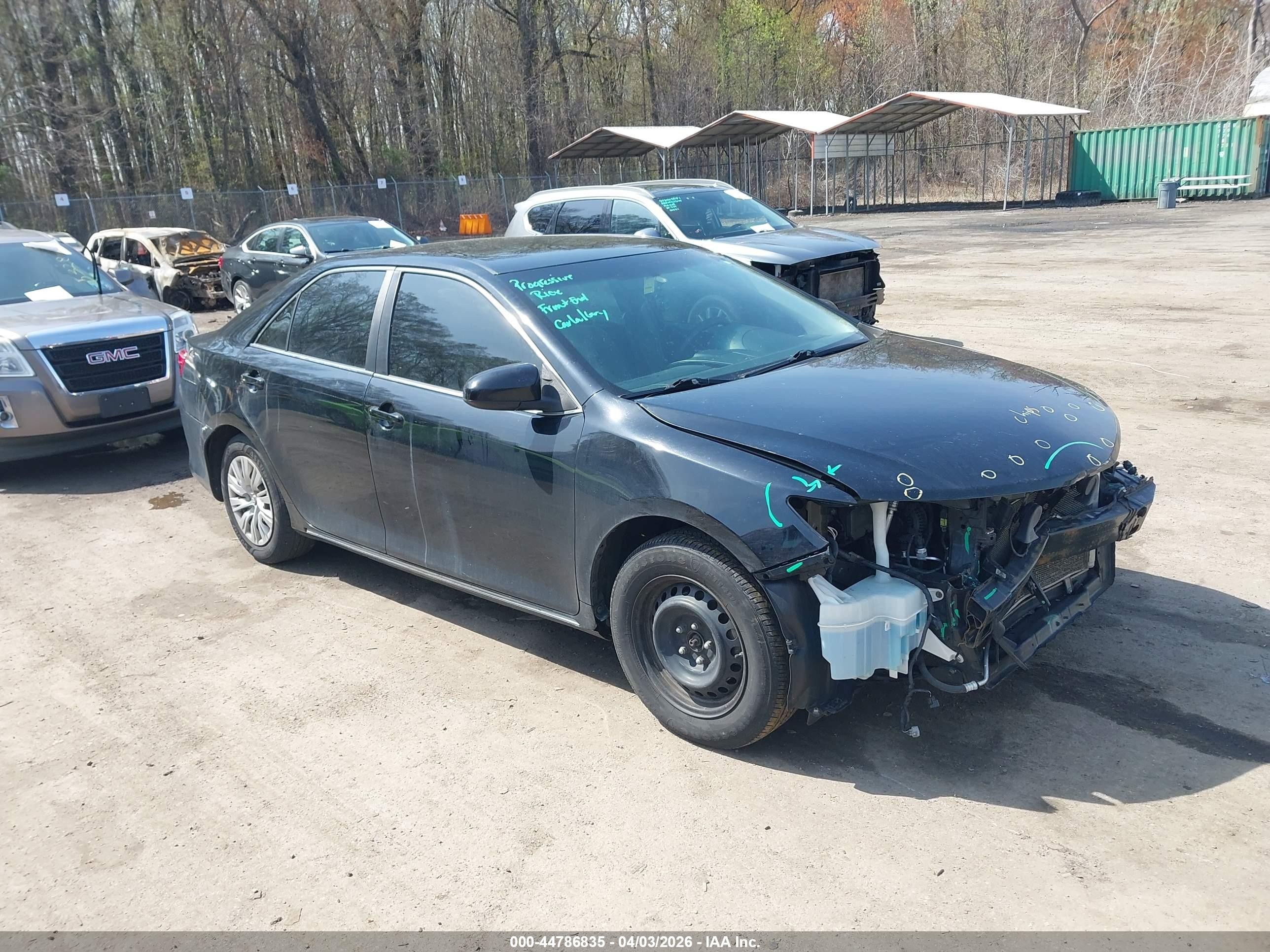 2014 Toyota Camry Le Black vin: 4T1BF1FK3EU470833