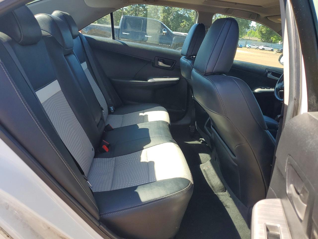 2014 Toyota Camry Se White vin: 4T1BF1FK3EU734343