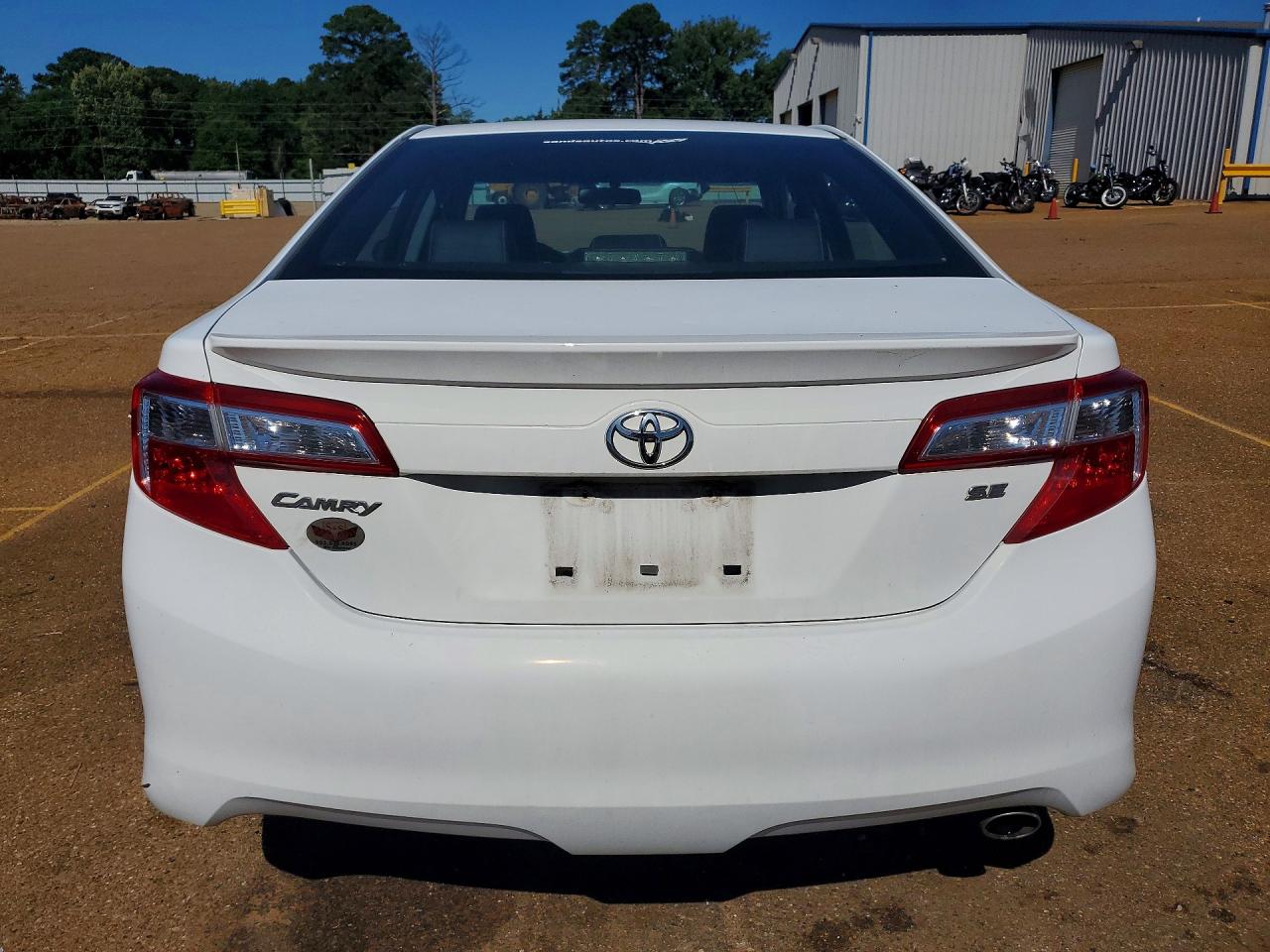 2014 Toyota Camry Se White vin: 4T1BF1FK3EU734343