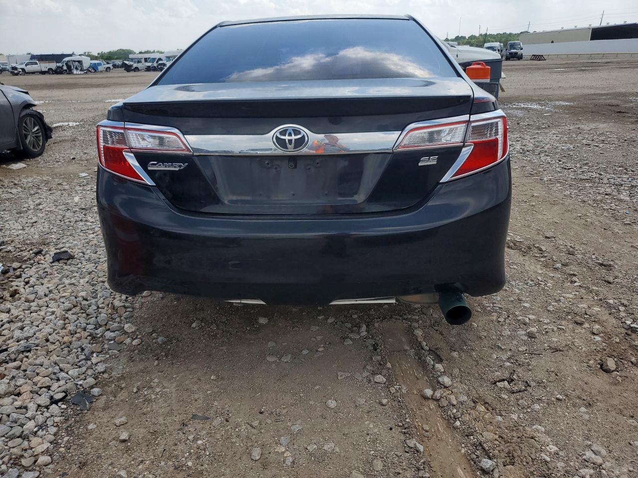 2014 Toyota Camry Se Sport Black vin: 4T1BF1FK3EU740093