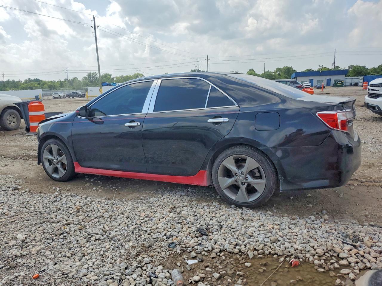2014 Toyota Camry Se Sport Black vin: 4T1BF1FK3EU740093
