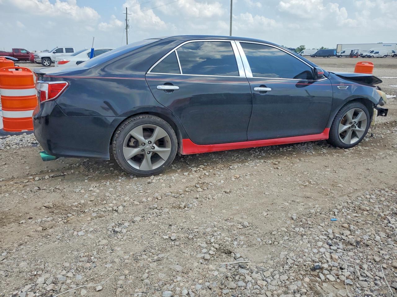 2014 Toyota Camry Se Sport Black vin: 4T1BF1FK3EU740093