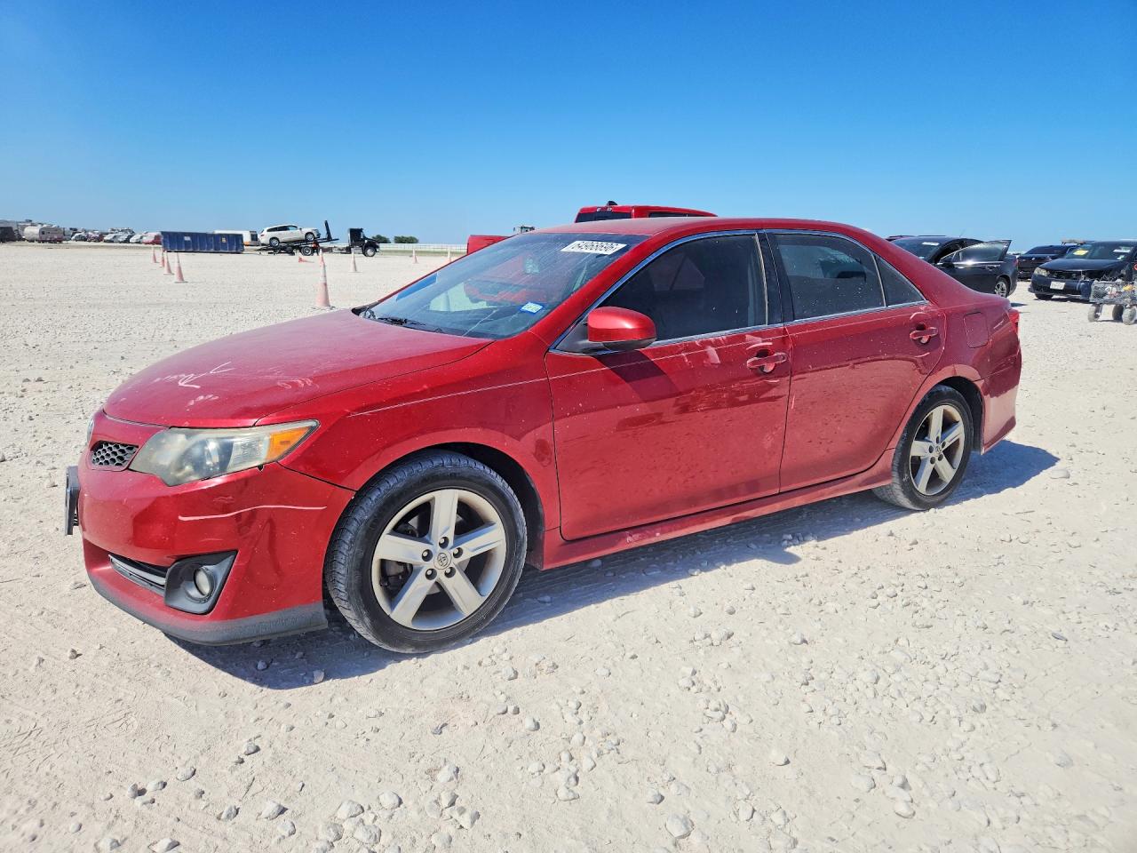 2014 Toyota Camry Se Красный vin: 4T1BF1FK3EU741941