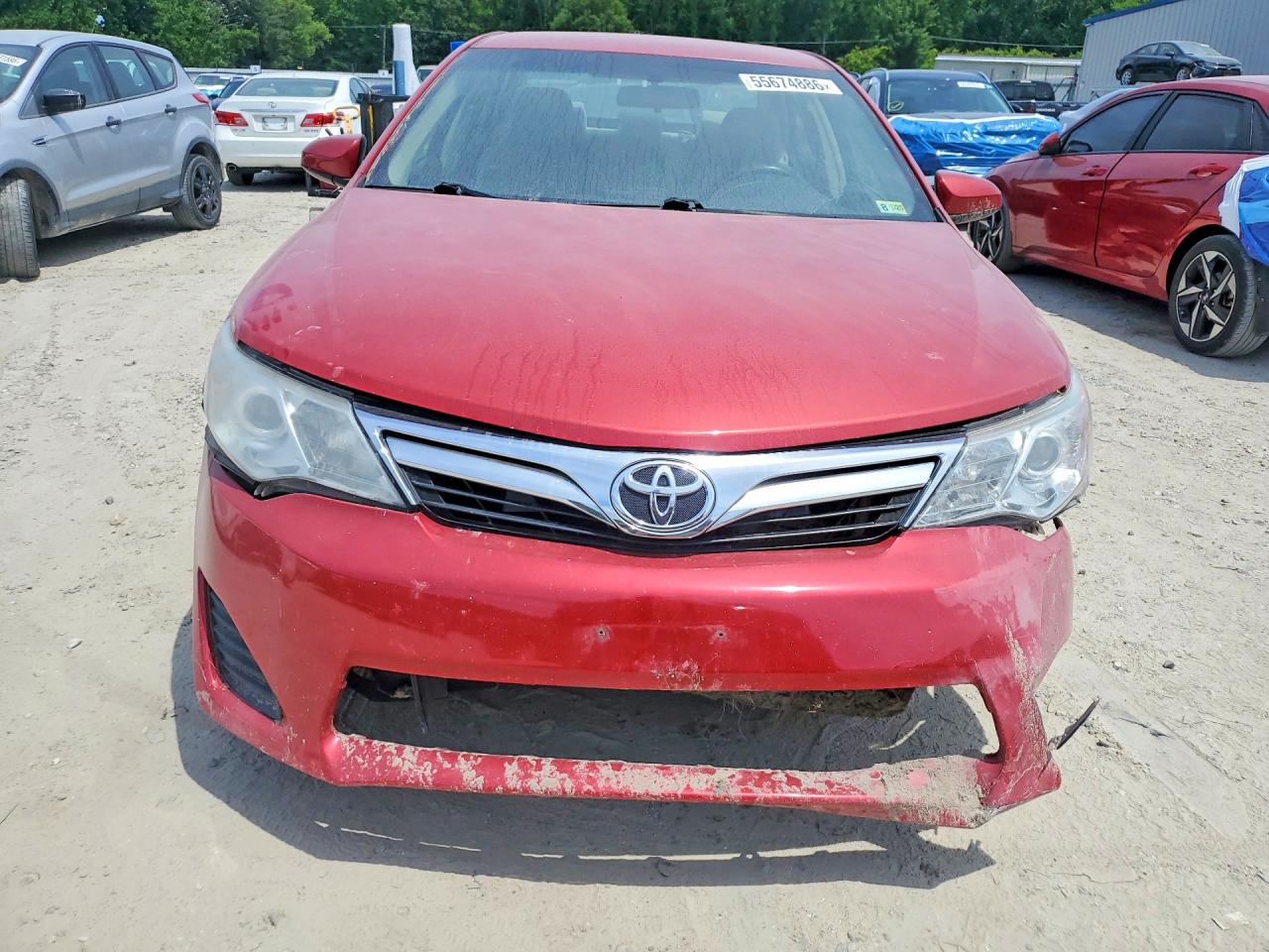 2014 Toyota Camry Le Burgundy vin: 4T1BF1FK3EU743690