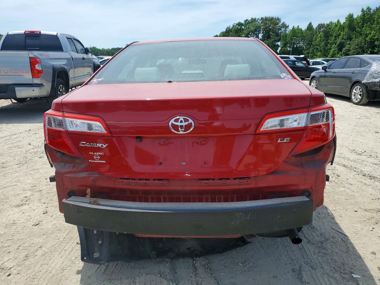 2014 Toyota Camry Le Burgundy vin: 4T1BF1FK3EU743690