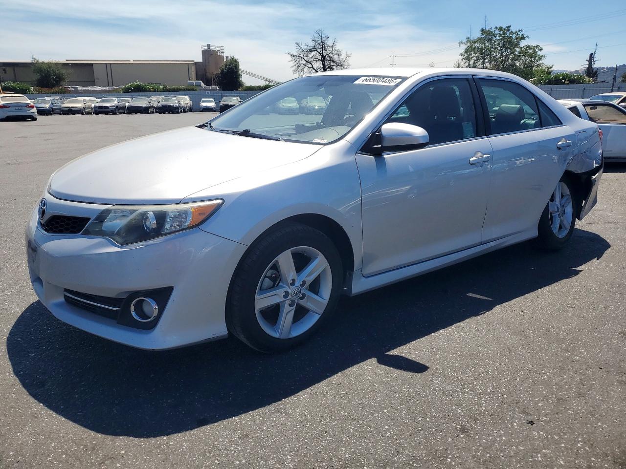 2014 Toyota Camry Se Silver vin: 4T1BF1FK3EU763955