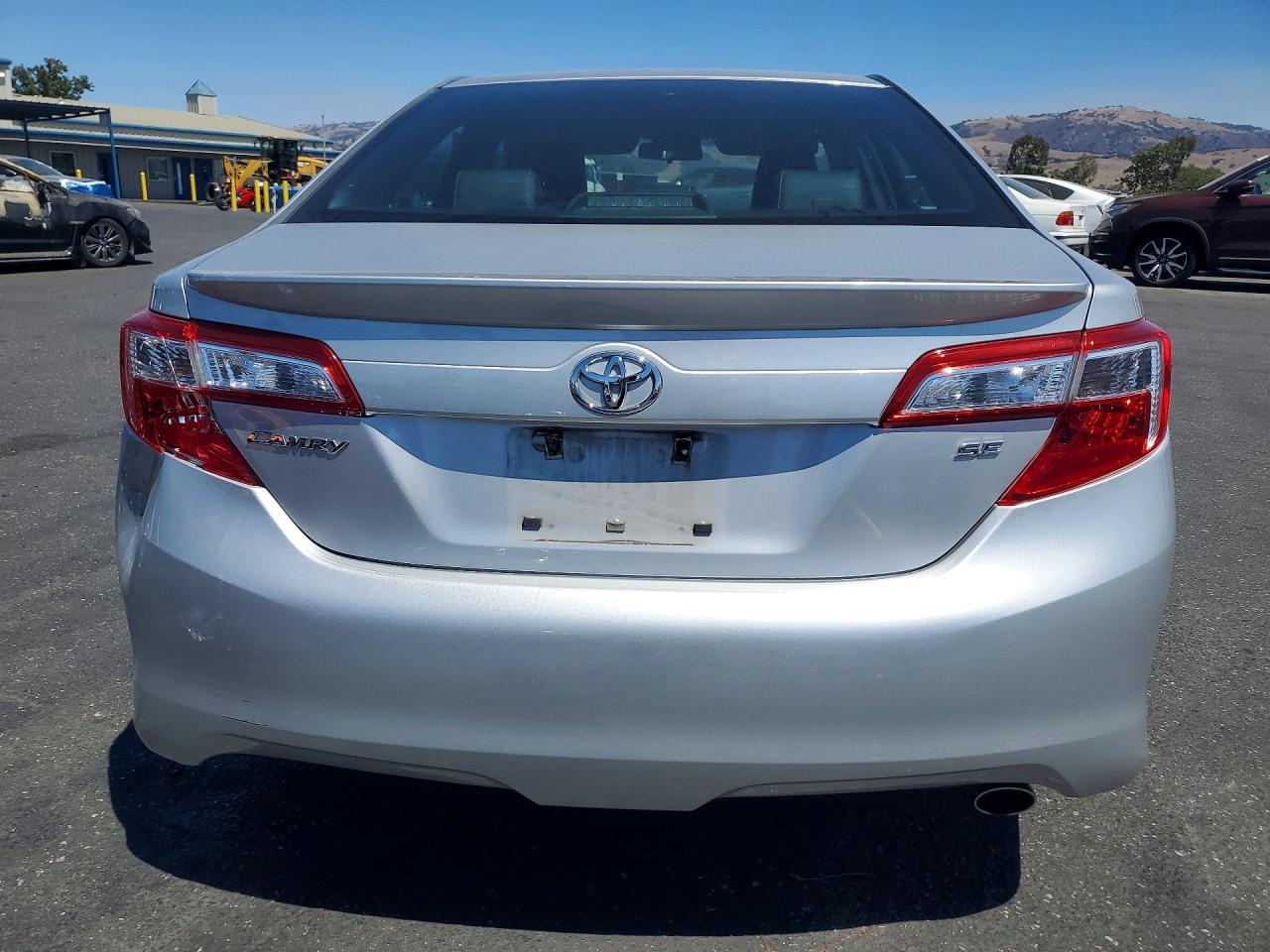 2014 Toyota Camry Se Silver vin: 4T1BF1FK3EU763955