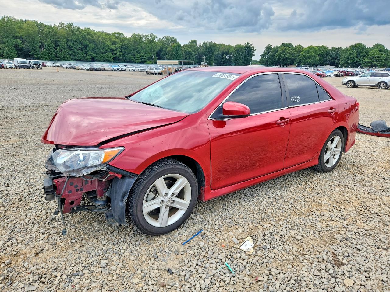 2014 Toyota Camry Red vin: 4T1BF1FK3EU768007