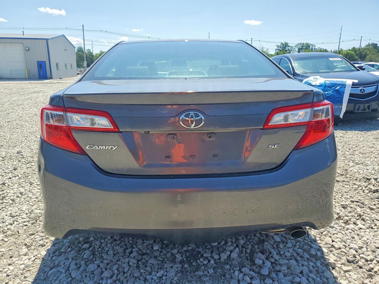 2014 Toyota Camry Se Gray vin: 4T1BF1FK3EU786362
