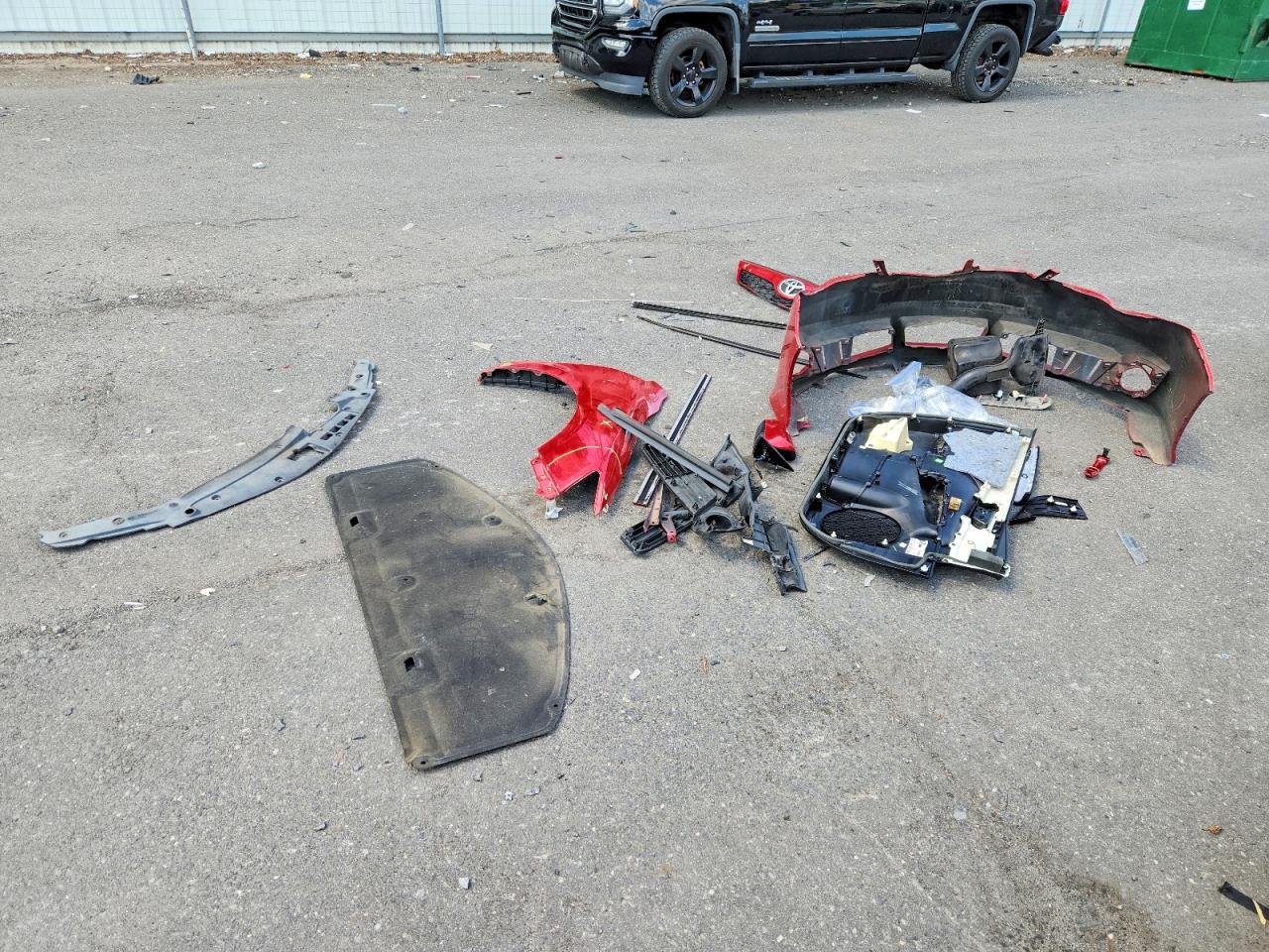 2014 Toyota Camry Se Red vin: 4T1BF1FK3EU802026