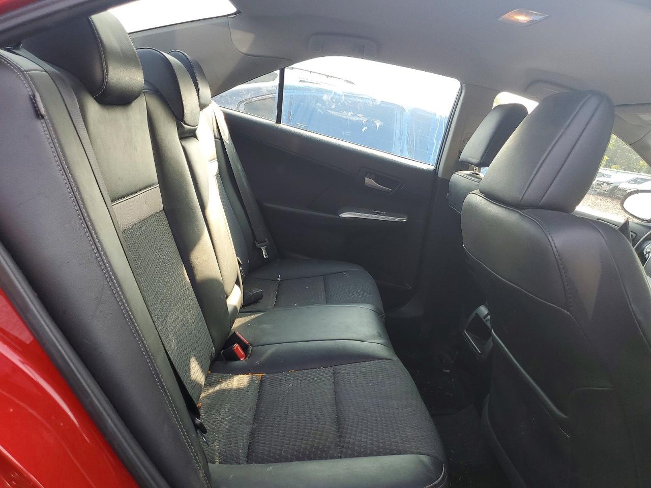 2014 Toyota Camry Se Red vin: 4T1BF1FK3EU802026