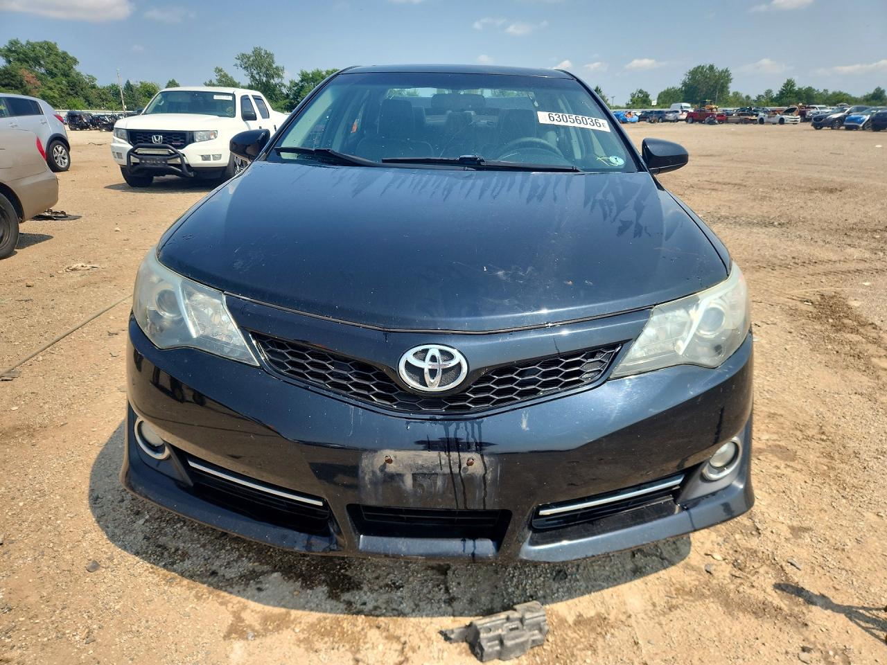 2014 Toyota Camry Se Black vin: 4T1BF1FK3EU813804