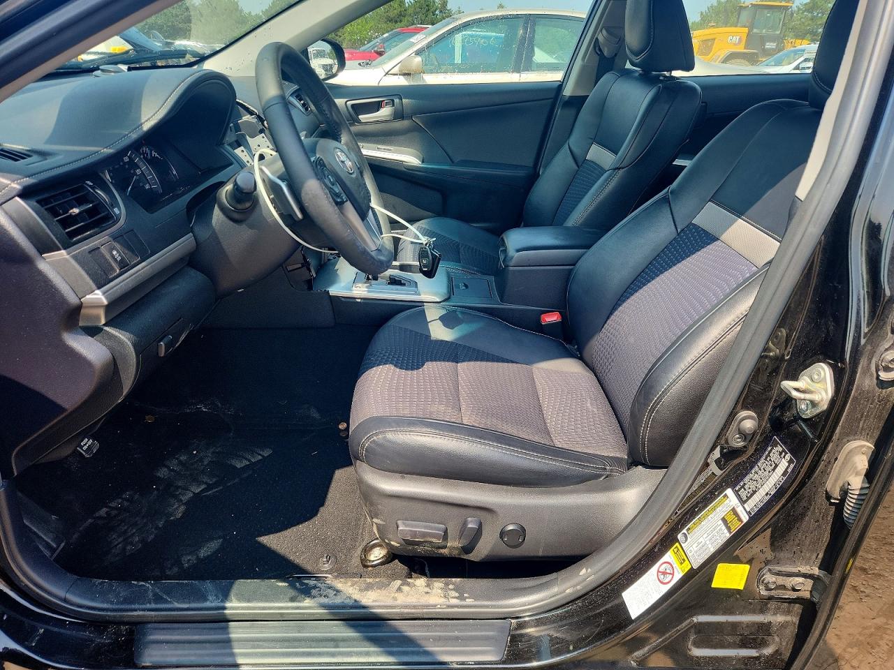 2014 Toyota Camry Se Black vin: 4T1BF1FK3EU813804