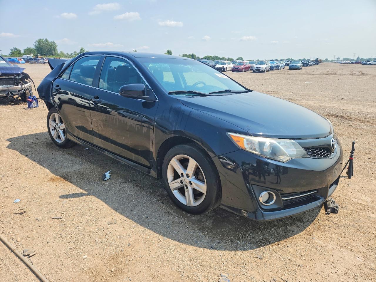 2014 Toyota Camry Se Black vin: 4T1BF1FK3EU813804