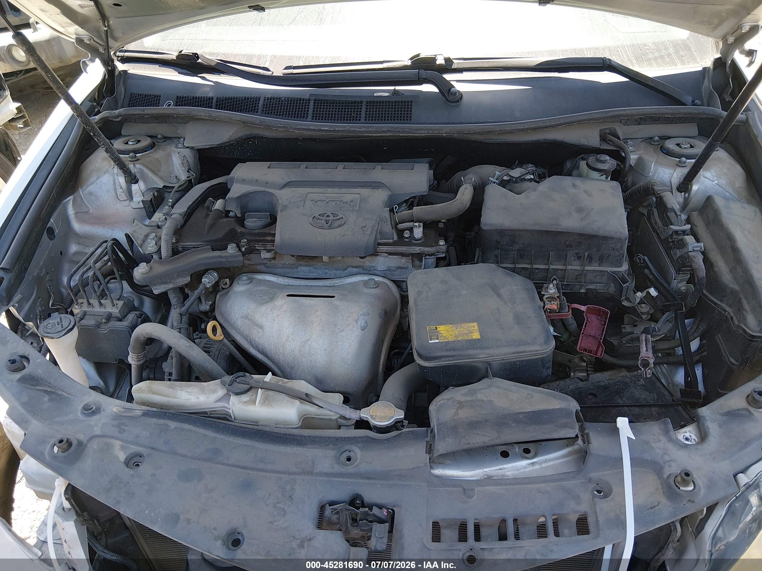 2014 Toyota Camry Se Silver vin: 4T1BF1FK3EU823653