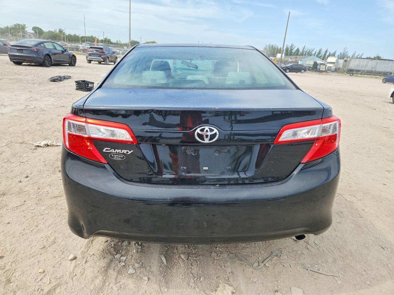 2014 Toyota Camry L Черный vin: 4T1BF1FK3EU831459