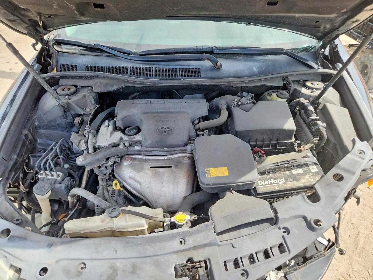 2014 Toyota Camry L Черный vin: 4T1BF1FK3EU831459