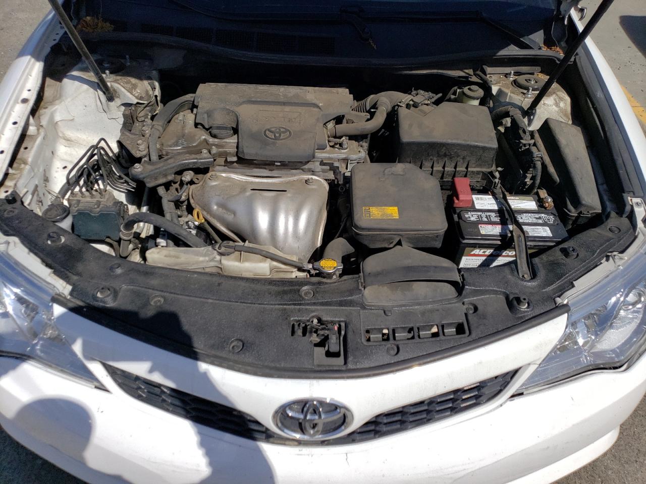 2014 Toyota Camray Белый vin: 4T1BF1FK3EU834491