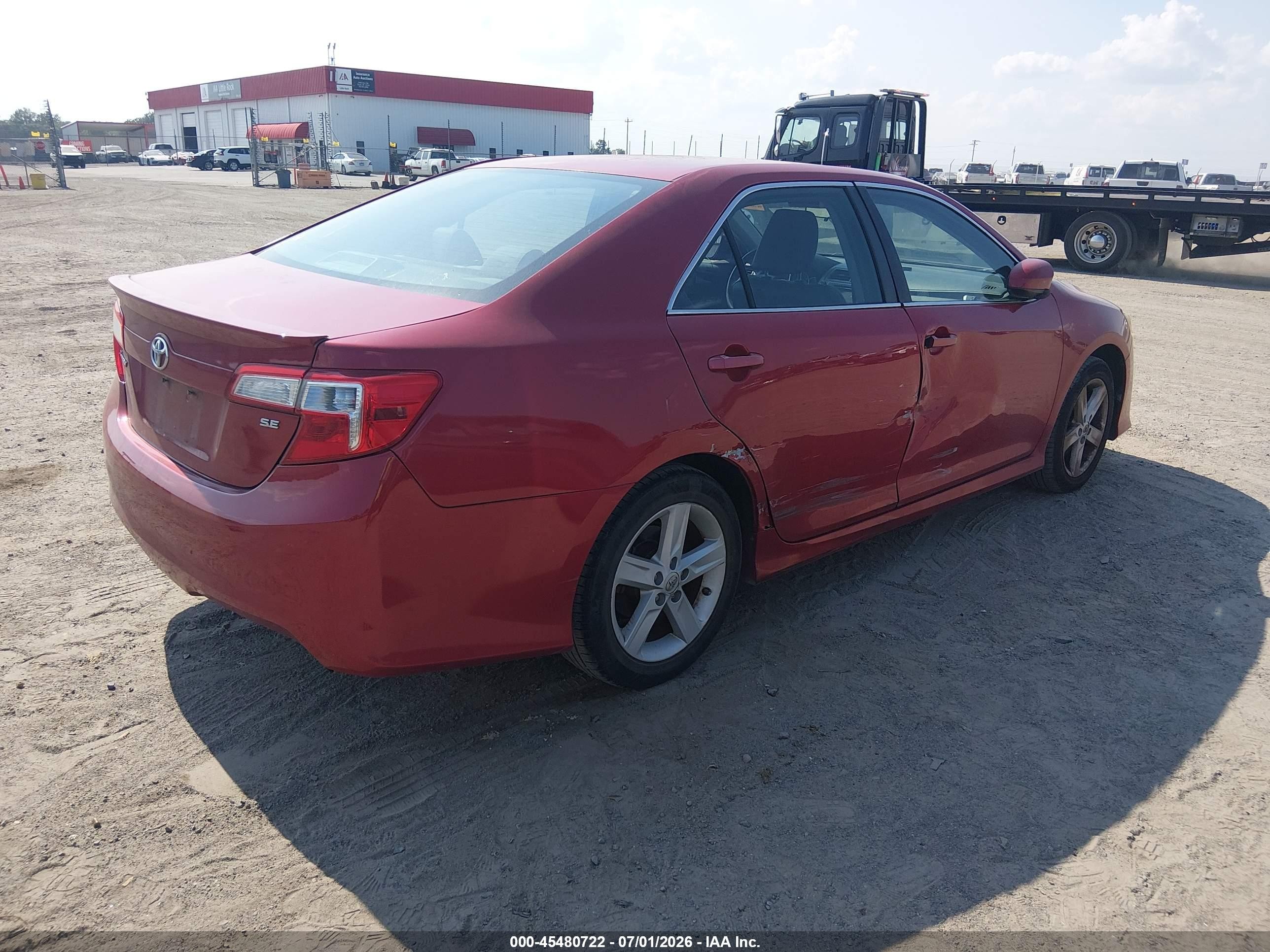 2014 Toyota Camry Se Красный vin: 4T1BF1FK3EU834930