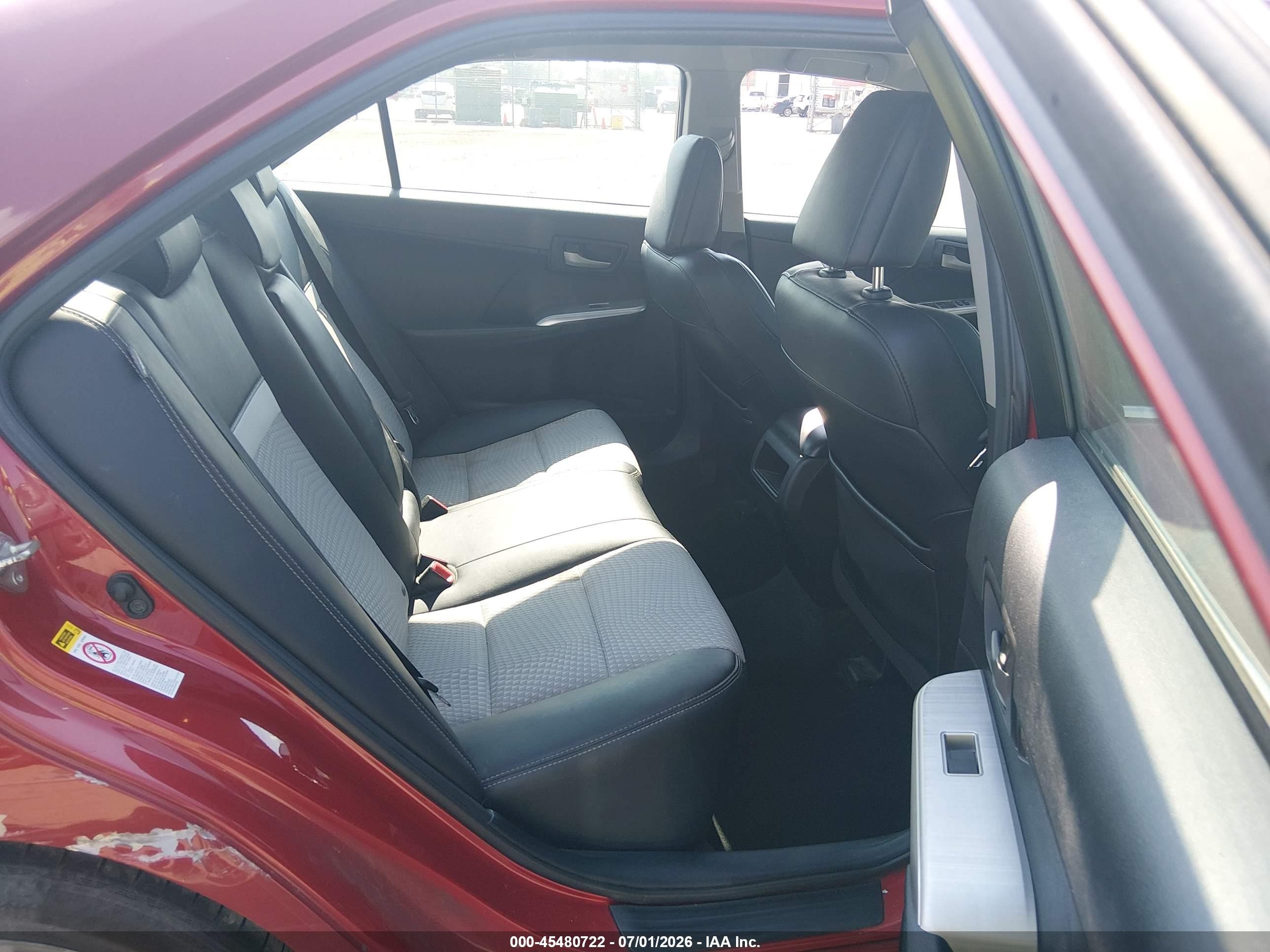 2014 Toyota Camry Se Красный vin: 4T1BF1FK3EU834930