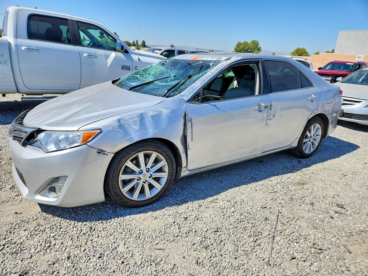 2014 Toyota Camry Xle Silver vin: 4T1BF1FK3EU839366