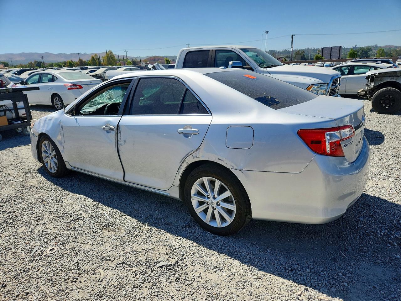 2014 Toyota Camry Xle Серебряный vin: 4T1BF1FK3EU839366