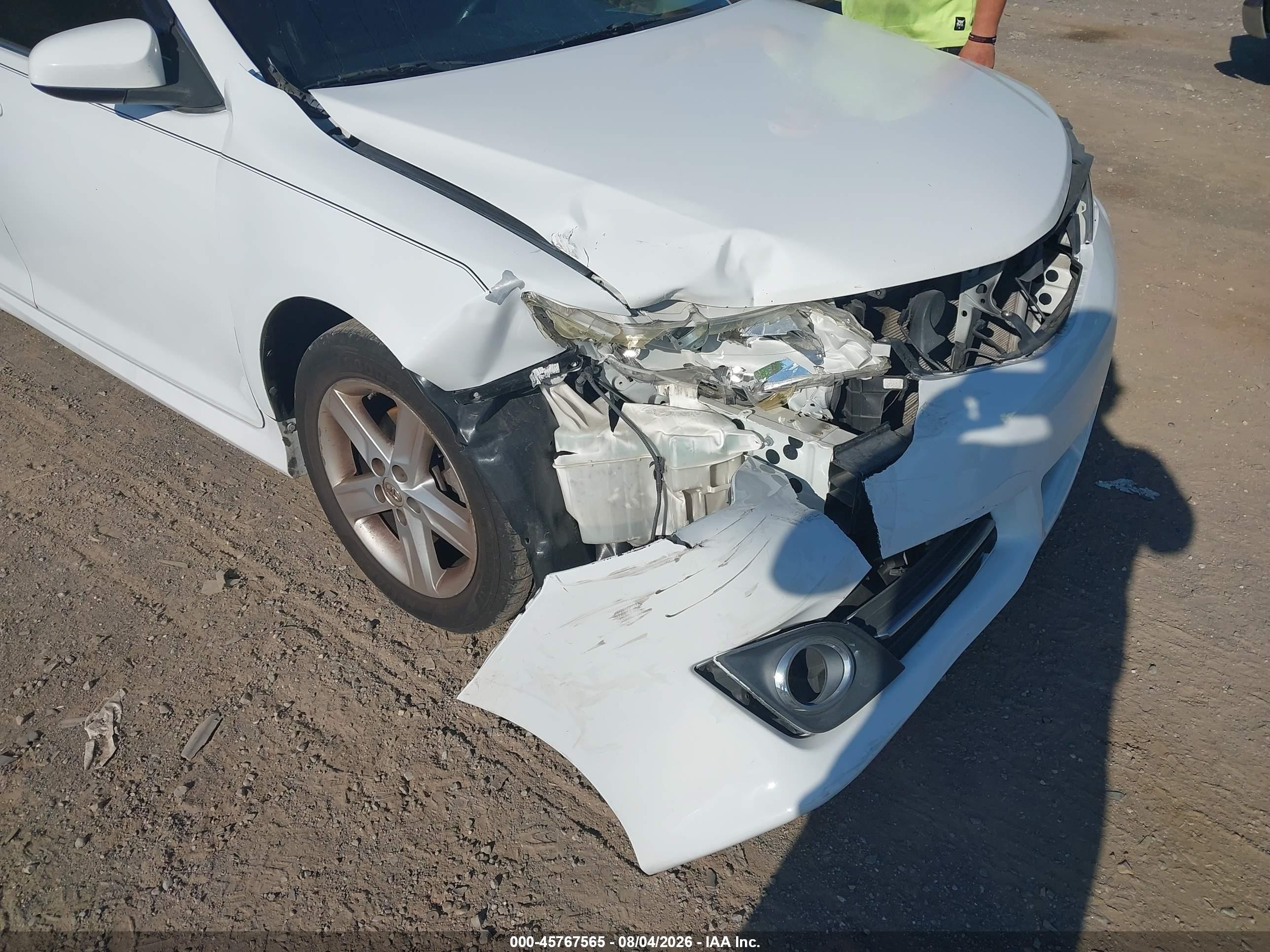 2014 Toyota Camry Se Белый vin: 4T1BF1FK3EU840551