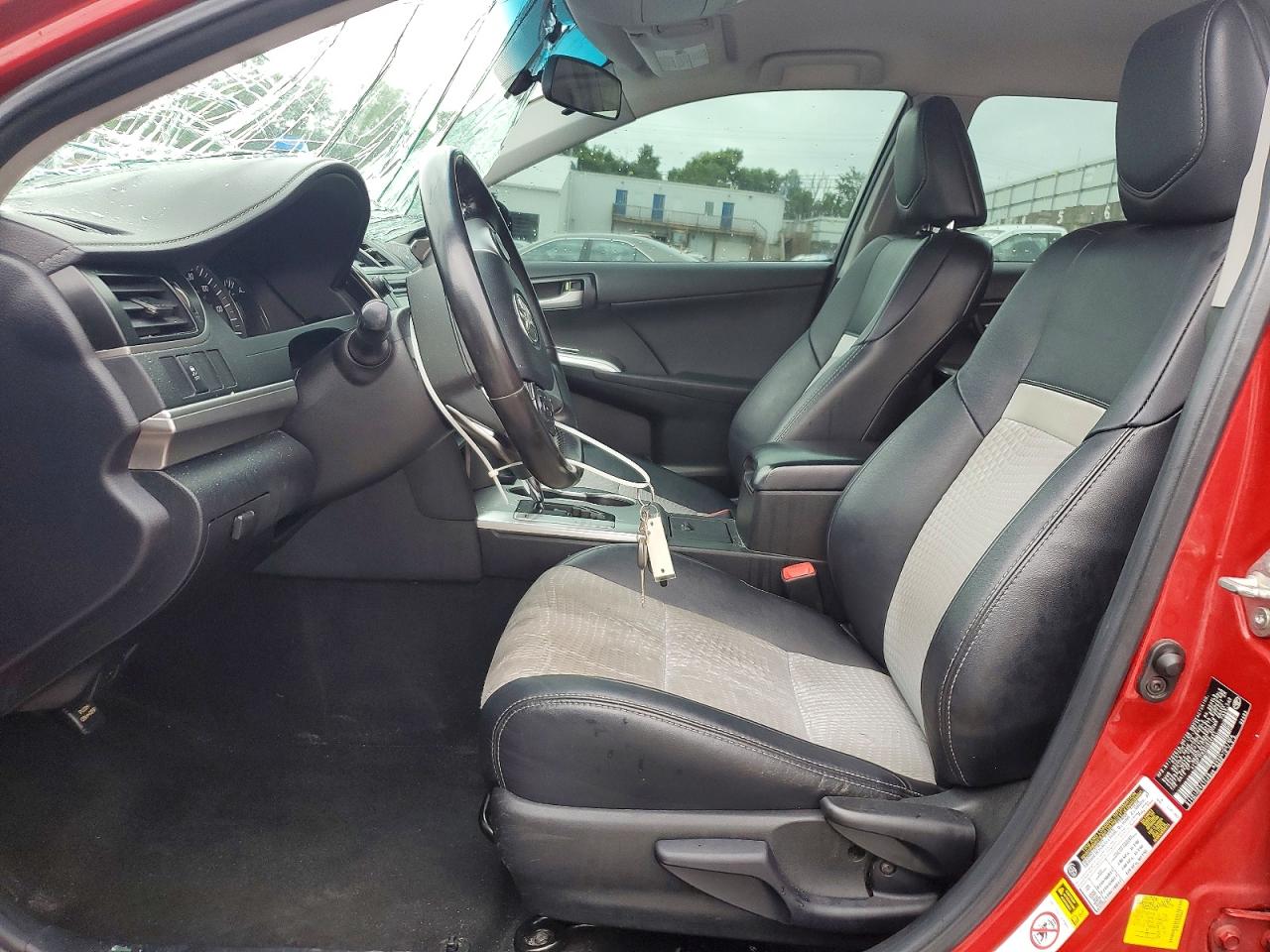 2014 Toyota Camry Se Red vin: 4T1BF1FK3EU842431