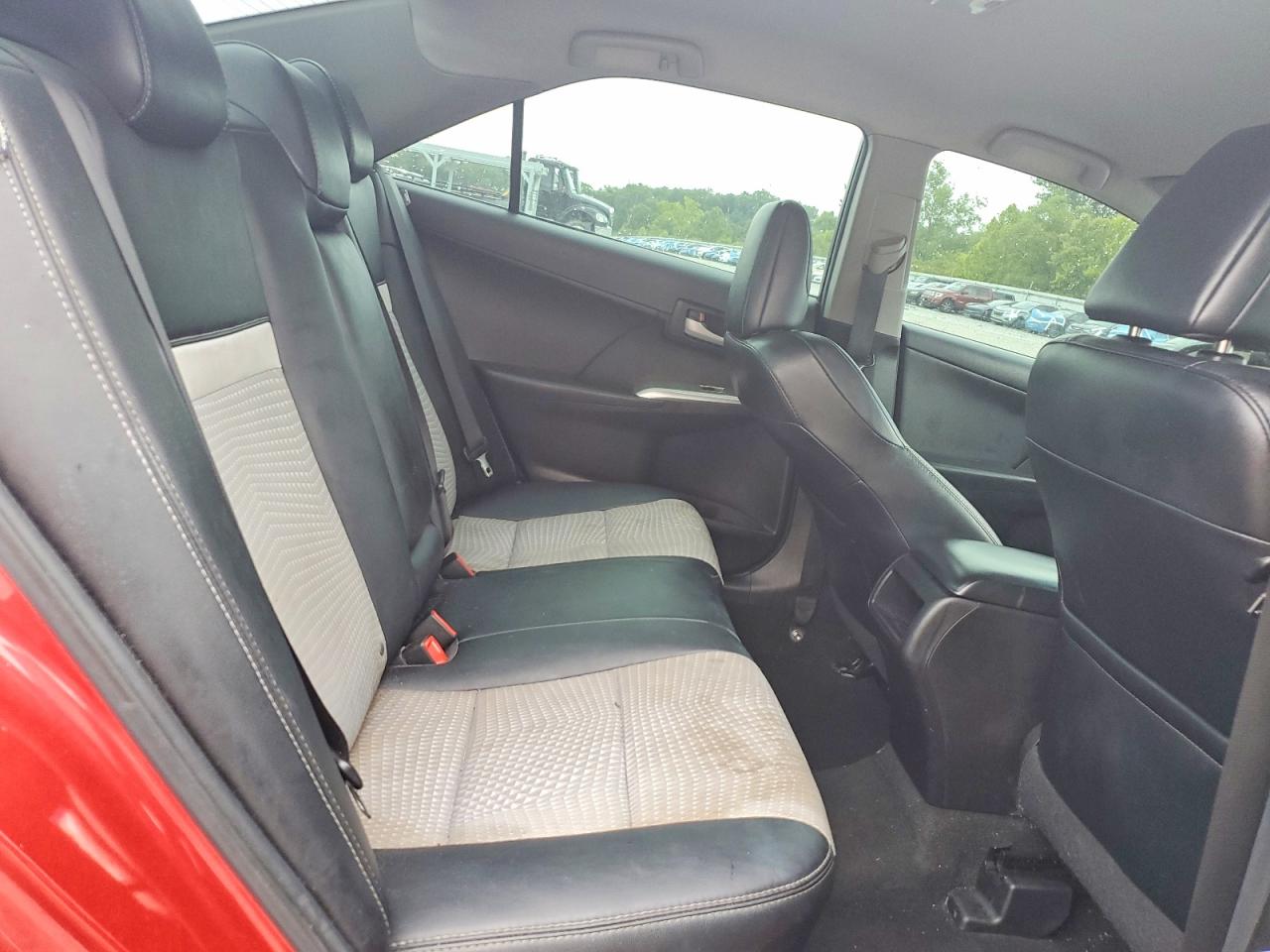 2014 Toyota Camry Se Red vin: 4T1BF1FK3EU842431