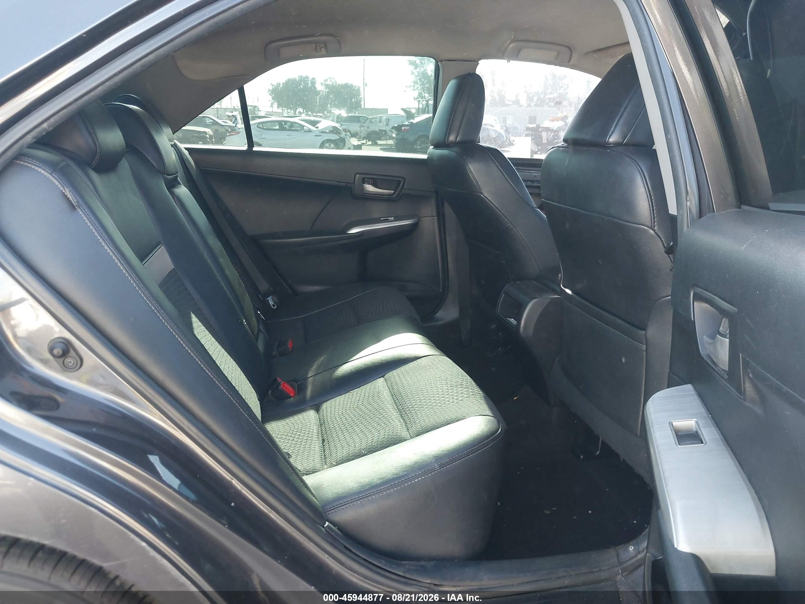 2014 Toyota Camry Se Gray vin: 4T1BF1FK3EU853073