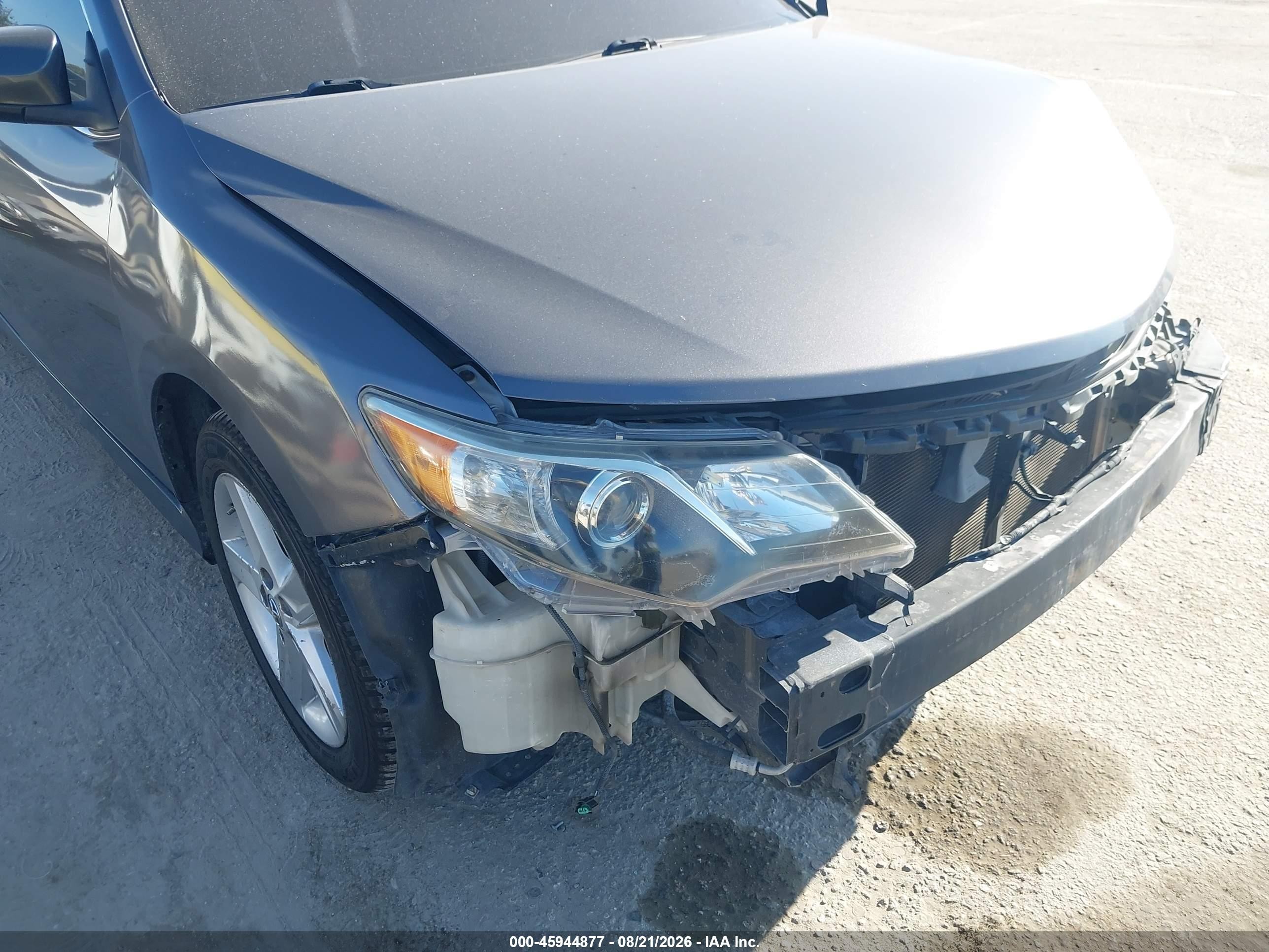 2014 Toyota Camry Se Gray vin: 4T1BF1FK3EU853073