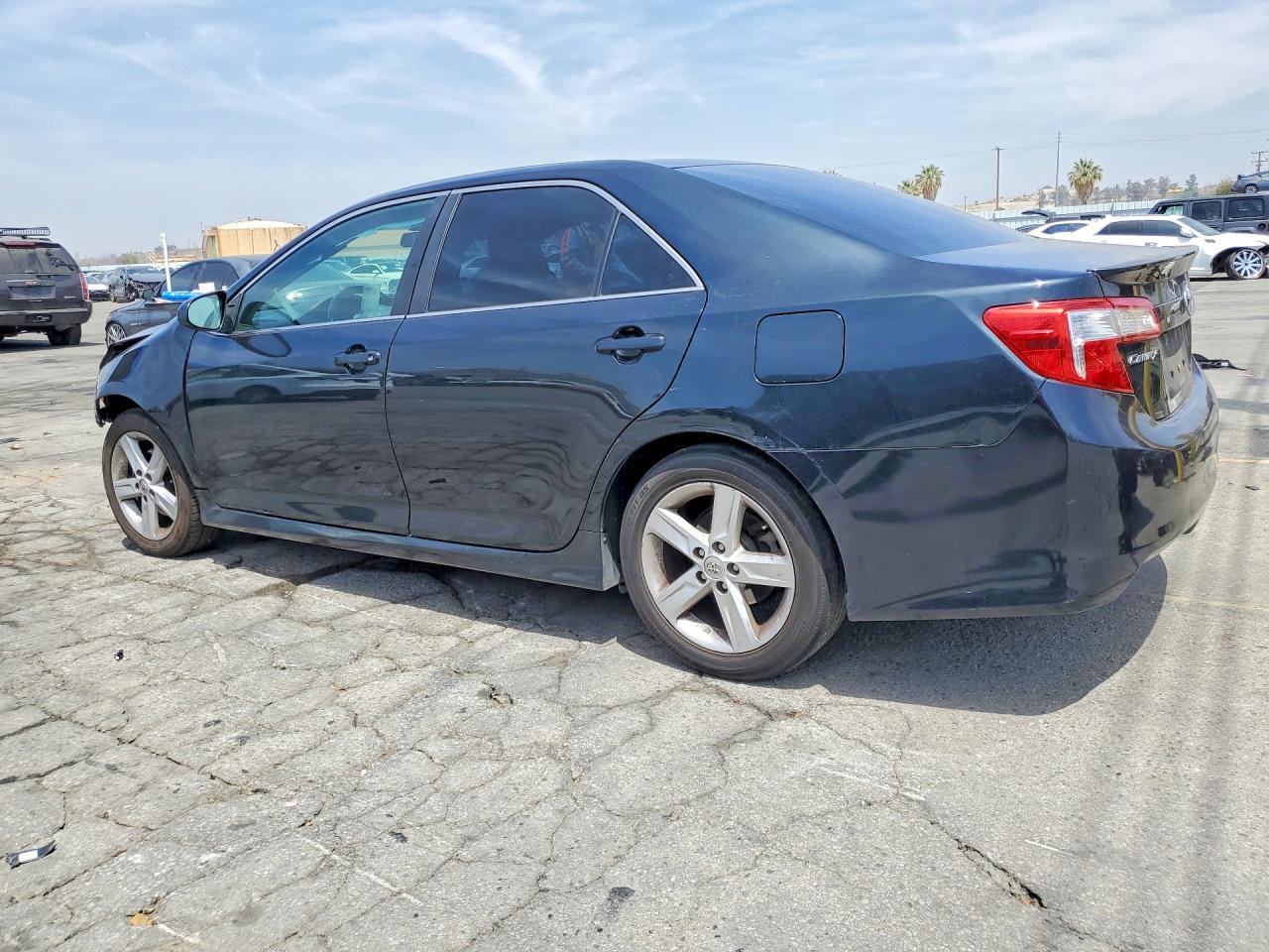 2014 Toyota Camry Se Black vin: 4T1BF1FK3EU867068