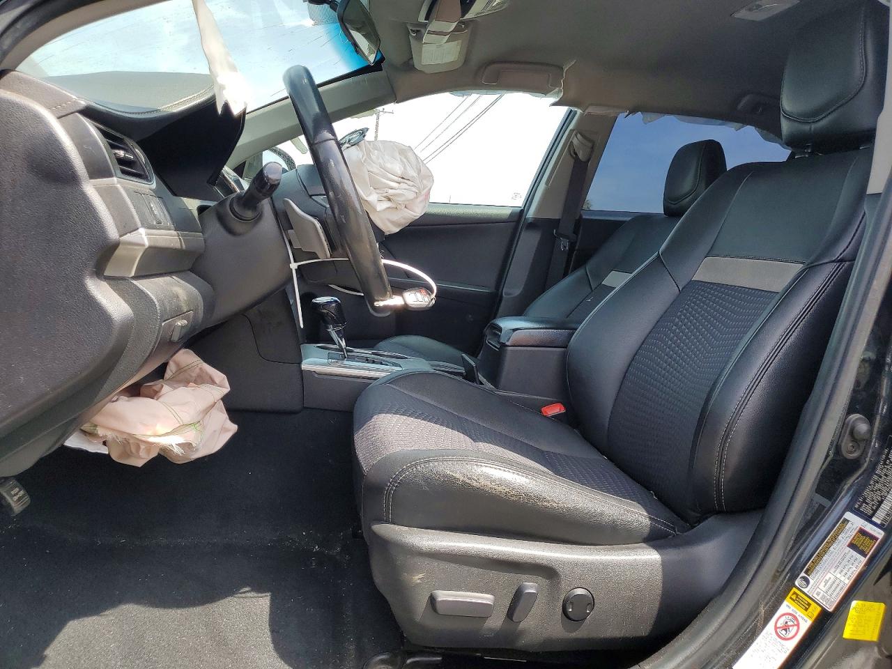 2014 Toyota Camry Se Black vin: 4T1BF1FK3EU867068