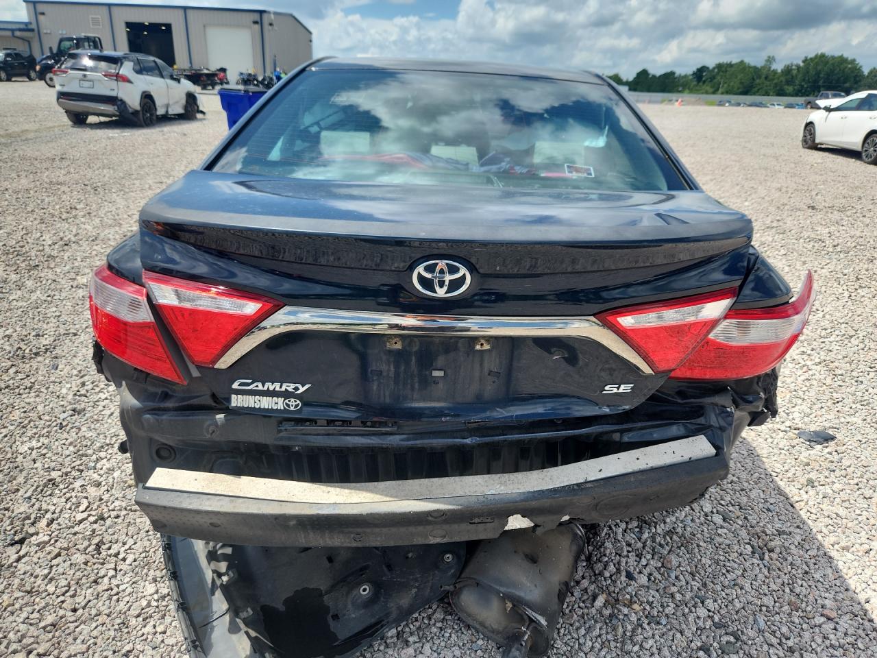 2015 Toyota Camry Se Black vin: 4T1BF1FK3FU002814
