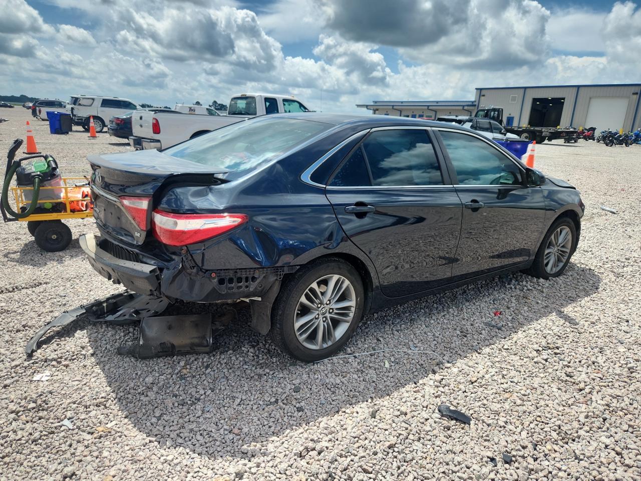 2015 Toyota Camry Se Black vin: 4T1BF1FK3FU002814