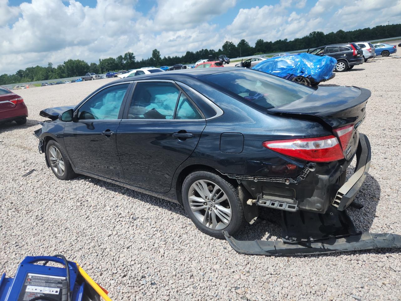 2015 Toyota Camry Se Black vin: 4T1BF1FK3FU002814