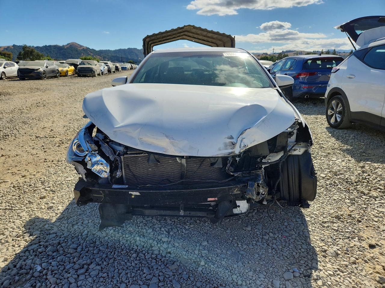 2015 Toyota Camry Se White vin: 4T1BF1FK3FU007964