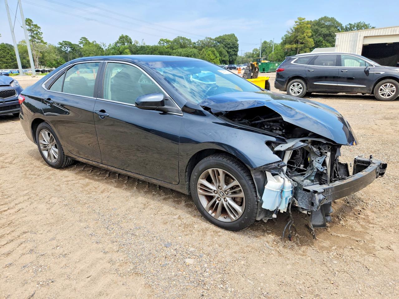 2015 Toyota Camry Se Black vin: 4T1BF1FK3FU037014