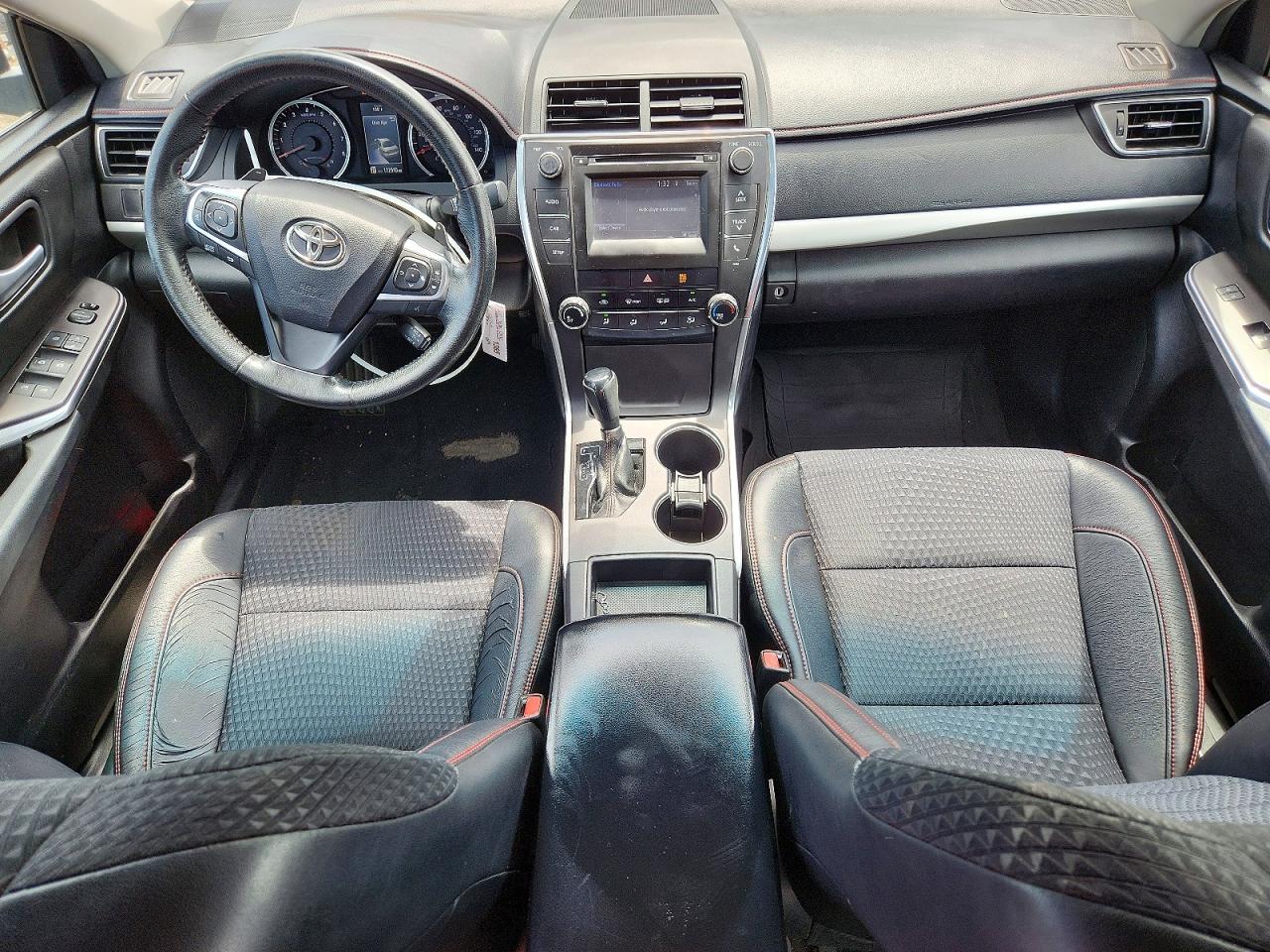 2015 Toyota Camry Se Black vin: 4T1BF1FK3FU037014