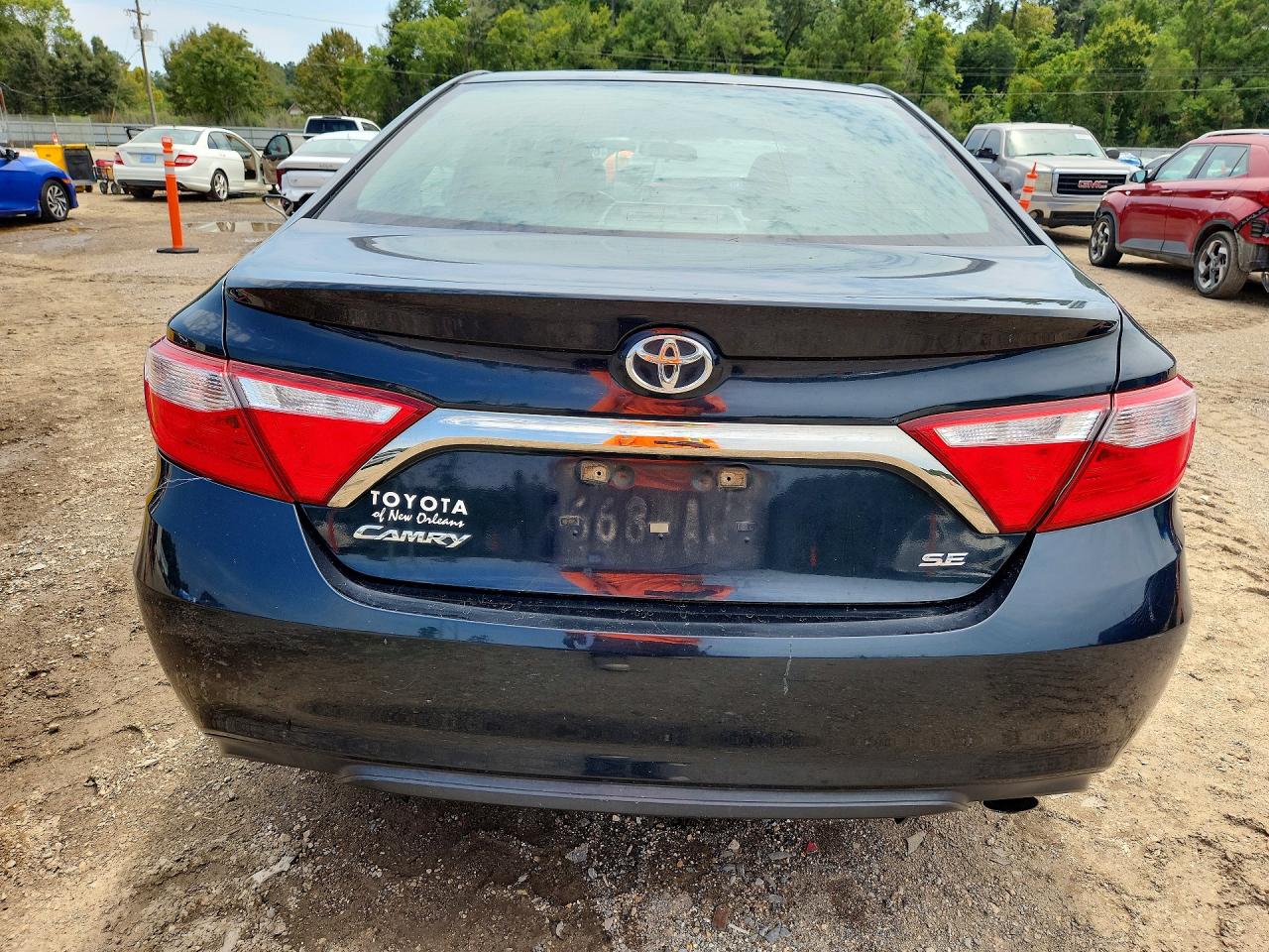 2015 Toyota Camry Se Black vin: 4T1BF1FK3FU037014