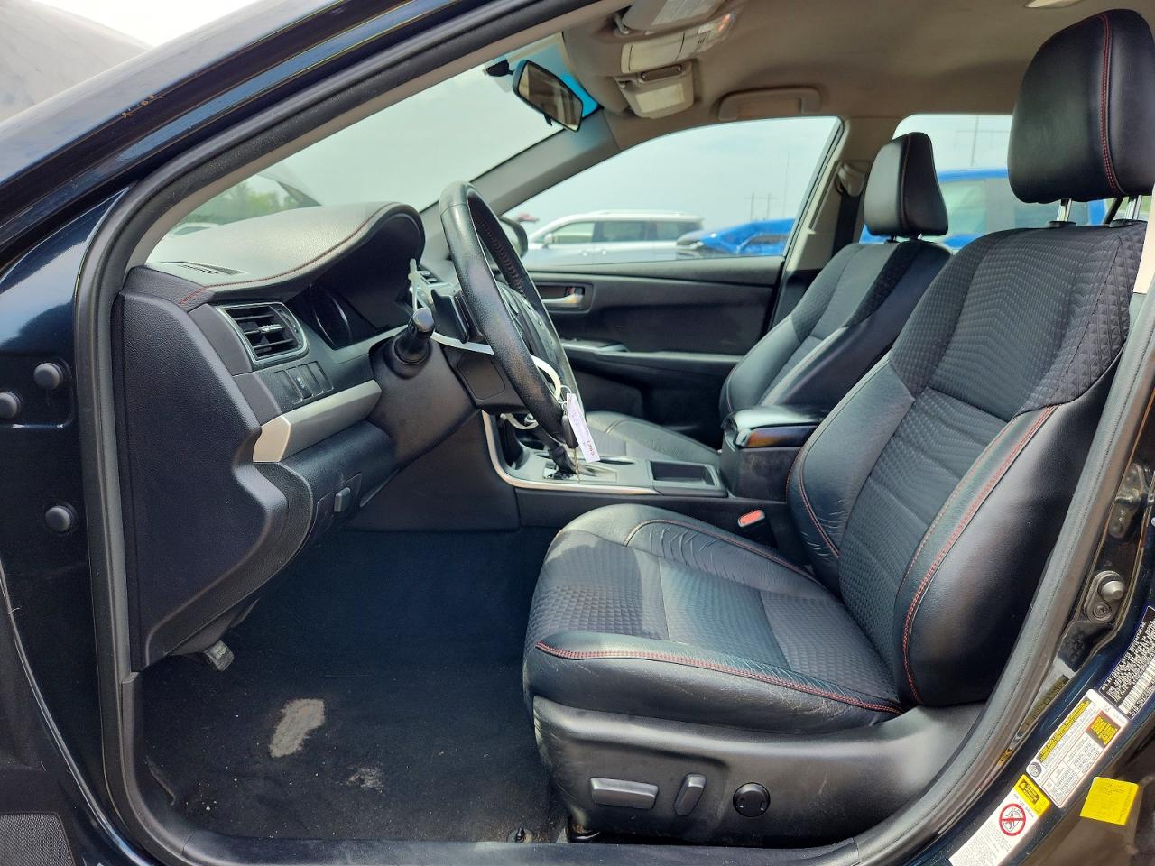 2015 Toyota Camry Se Black vin: 4T1BF1FK3FU037014