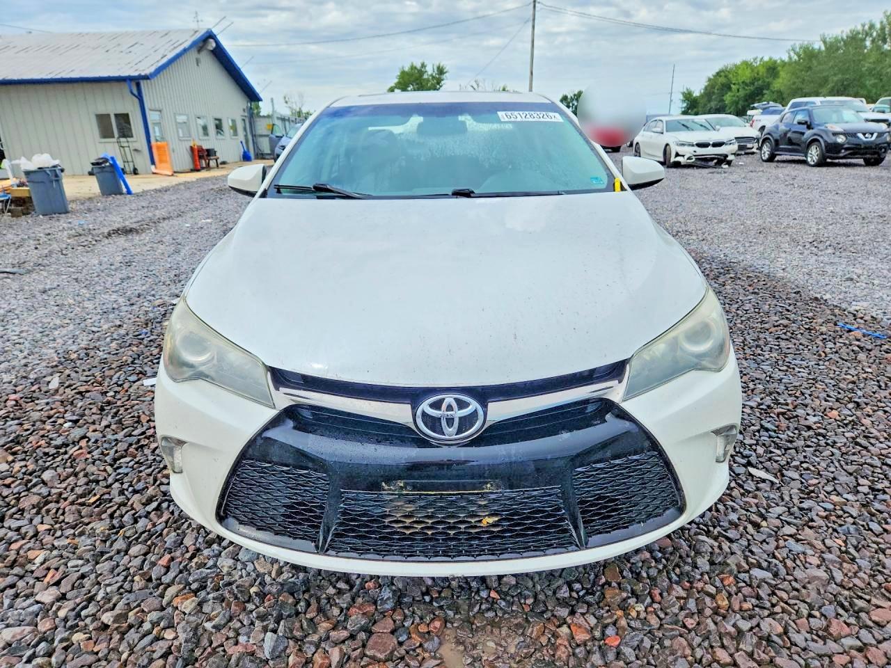2015 Toyota Camry Se Белый vin: 4T1BF1FK3FU038258