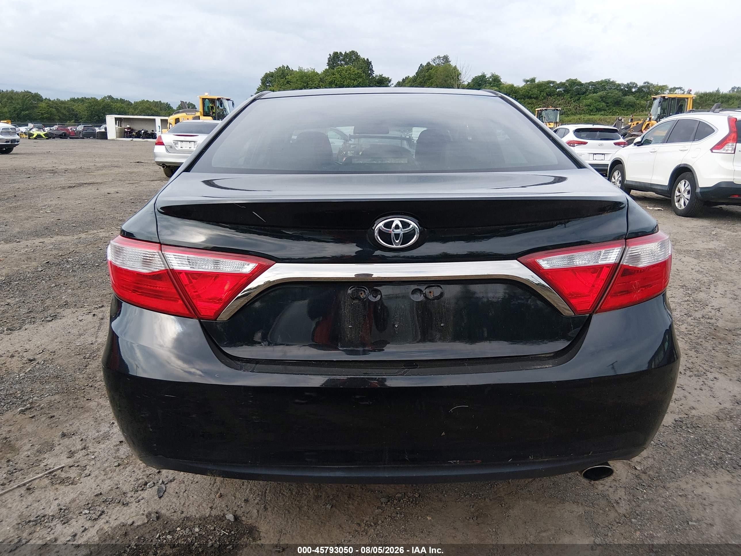 2015 Toyota Camry Se Black vin: 4T1BF1FK3FU042651
