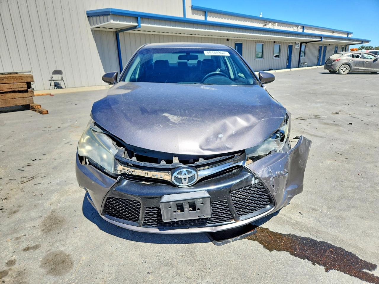 2015 Toyota Camry Se Gray vin: 4T1BF1FK3FU043539